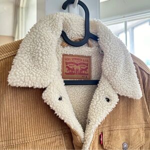 Levi's Corduroy Sherpa Jacket